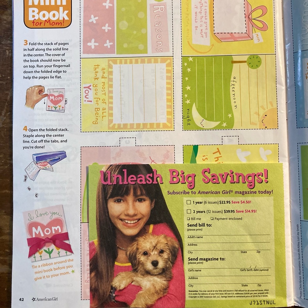 (Vntg) American Girl Magazine Jan/Feb 2007